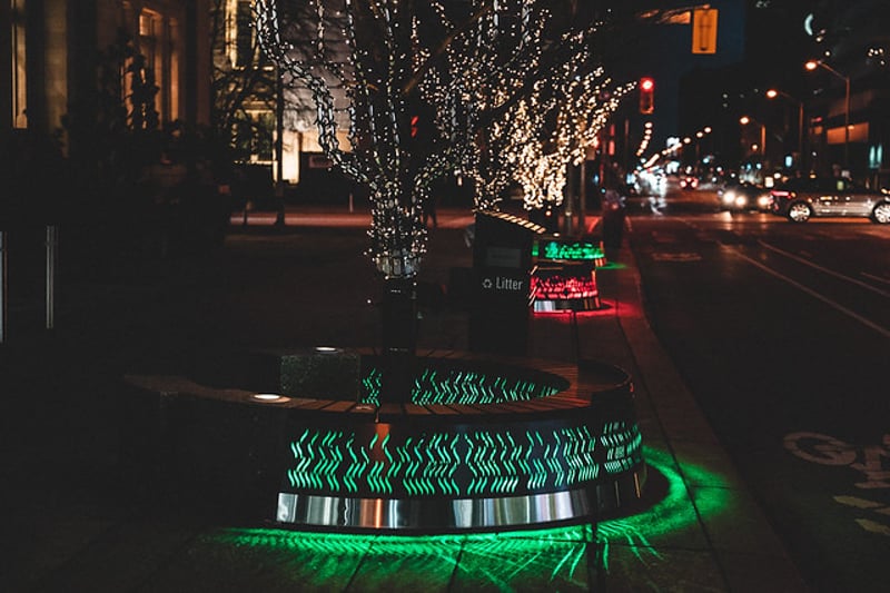Bloor Street BIA Fireside Benches preview 2